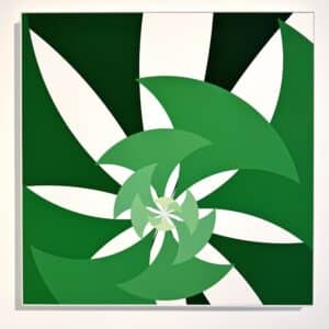 Curved Kite Fibonacci Flower @ GAL